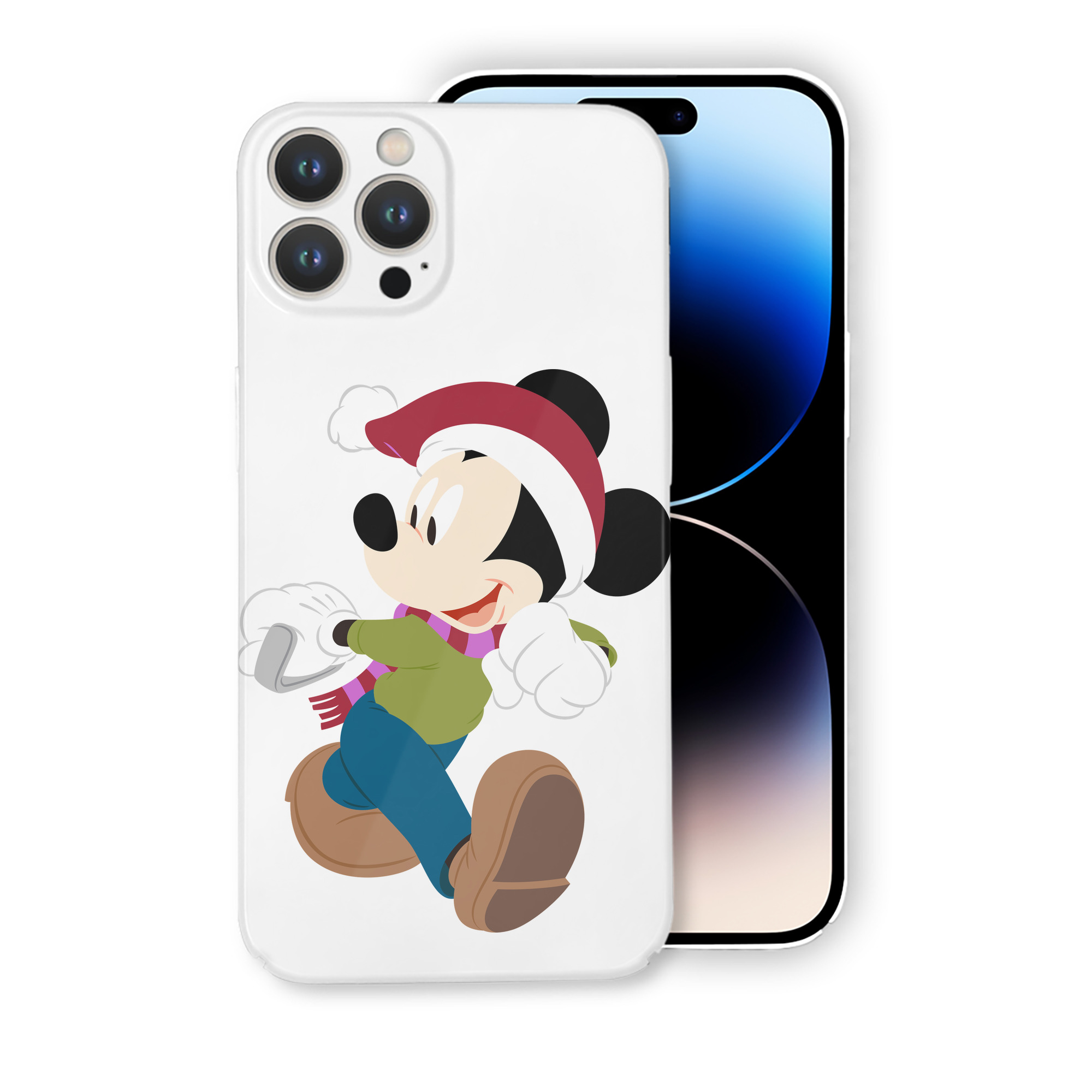 （画像用） ミッキーマウス Mickey Mouse 【iPhone 14シリーズ対応】ハードケース
